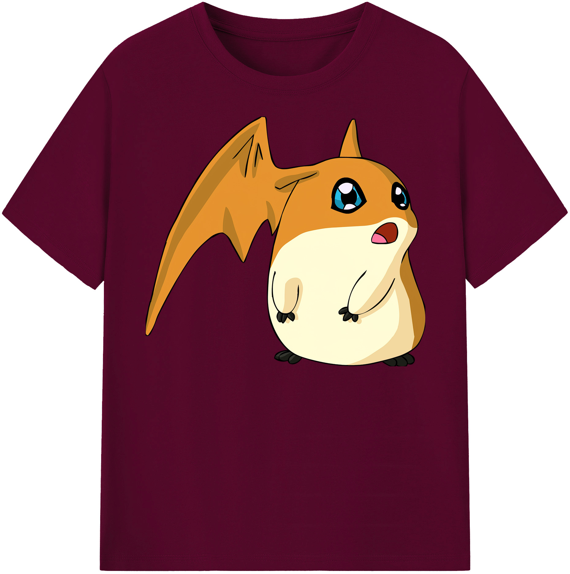 （画像用） Digimon デジタルモンスター/デジモン レディースカジュアルプリントTシャツ（綿100％）